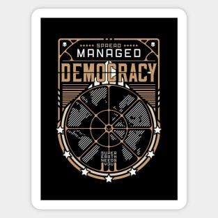 Spread Democracy Sticker
